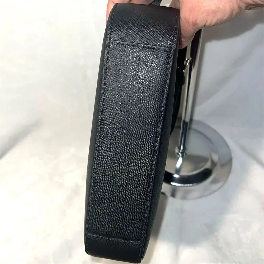 Michael Kors Jet Set Black Crossbody Bag Women's Handbag - Picture 6 of 12